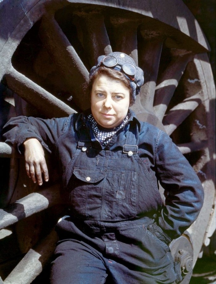 Как работали женщины на железной дороге во времена Второй Мировой Войны