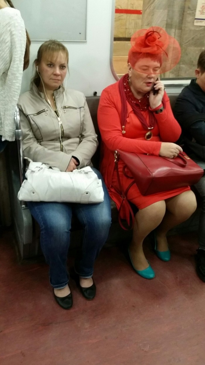 Странные пассажиры из российского метрополитена