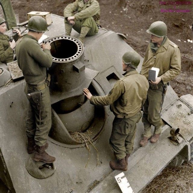 Цветные фото времен Второй мировой войны