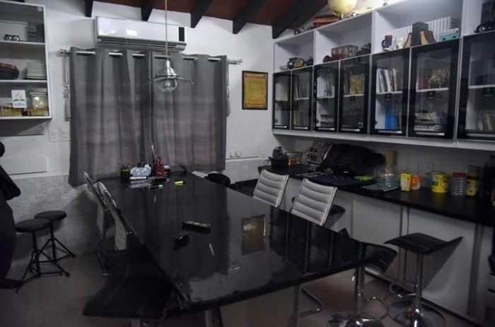 Роскошная камера бразильского наркобарона Жарвиса Павана в парагвайской тюрьме