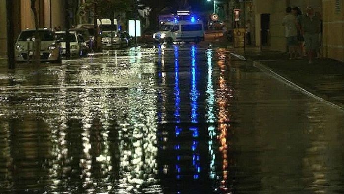 Винный потоп во французском городе Сет