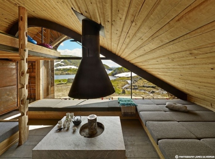 Уютная современная хижина в Норвегии