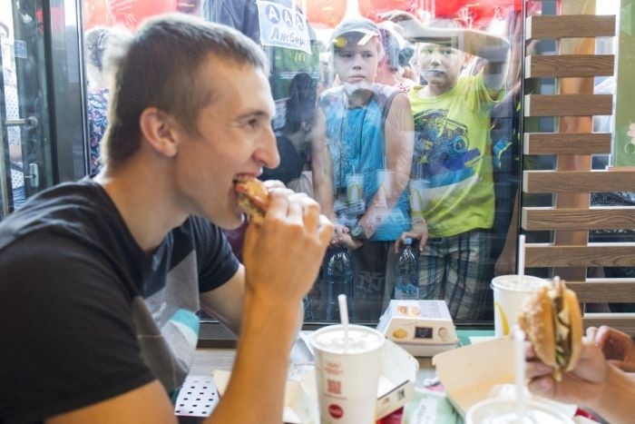 В Томске открылся первый «Макдоналдс»