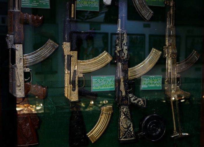 Драгоценное оружие мексиканских наркобаронов