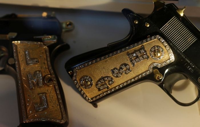 Драгоценное оружие мексиканских наркобаронов