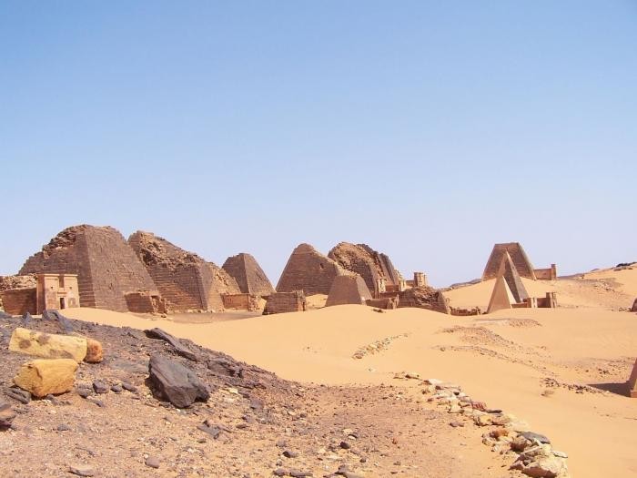 Малоизвестные пирамиды Нубии