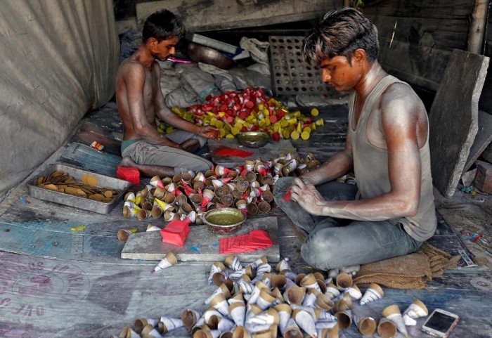 Кадры повседневной жизни в Индии