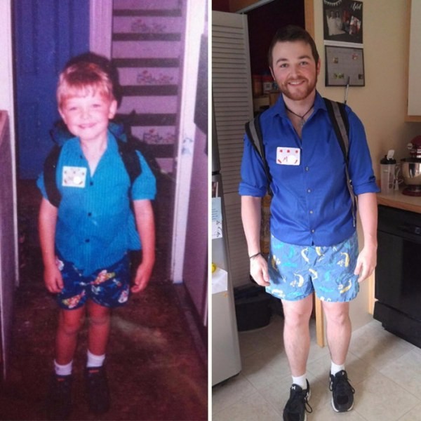 До и после: повзрослевшие школьники (8 фото)