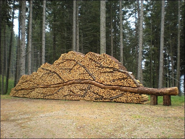 Искусство складывать дрова