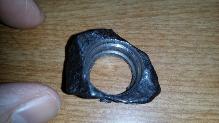 Кольцо из метеорита своими руками