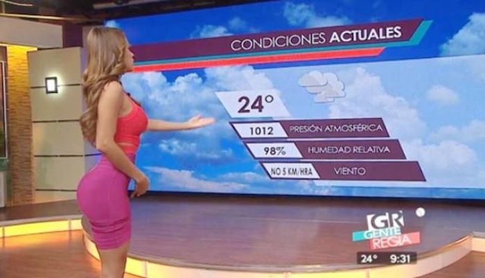 Ведущая прогноза погоды Янет Гарсия покорила сердца миллионов зрителей