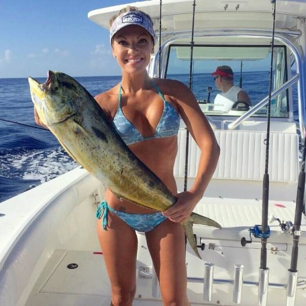 Мишель Клаватт - самая очаровательная в мире рыбачка
