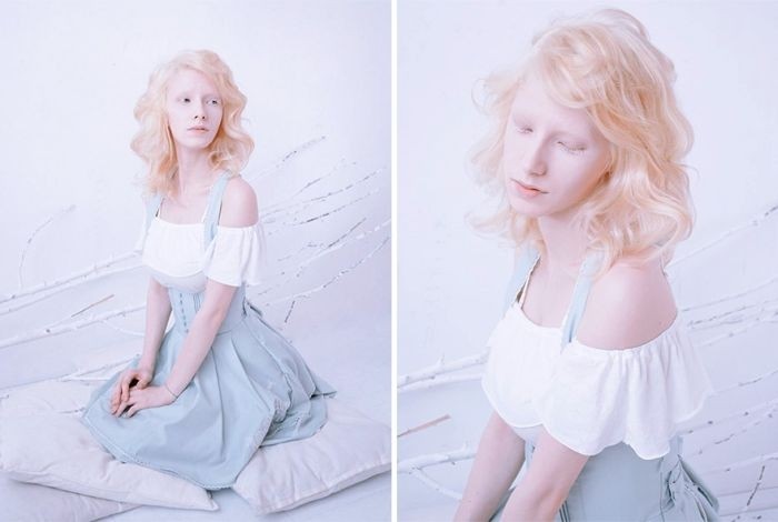 Уникальная красота людей-альбиносов