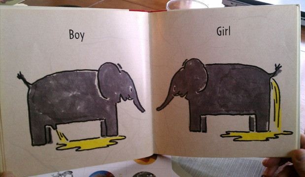 Детская книга про слона (6 фото)