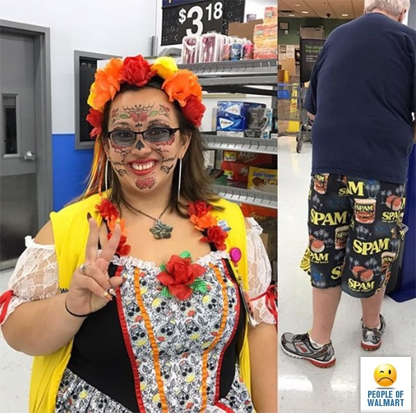 Экстравагантные покупатели Walmart