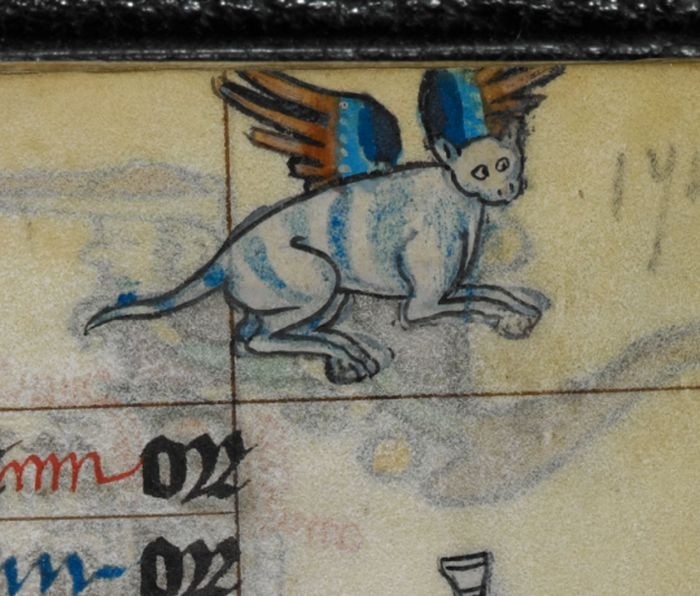 Кошки в работах художников средневековья