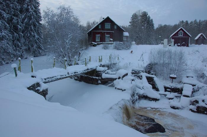 Зима в южной Карелии (29 фото)