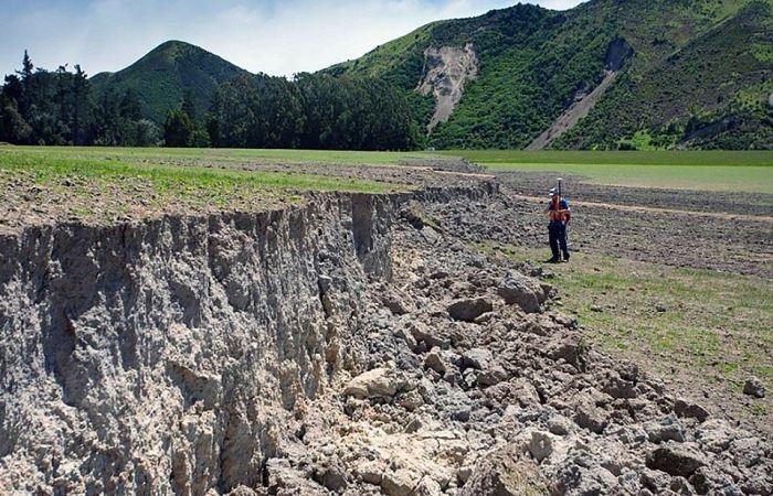 Землетрясение в Новой Зеландии раскололо остров Южный