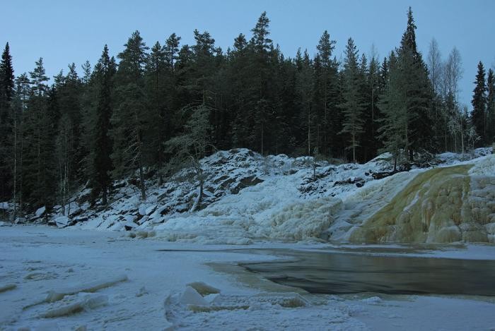 Зима в южной Карелии (29 фото)
