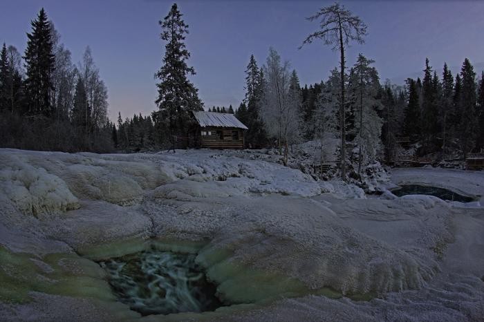 Зима в южной Карелии (29 фото)