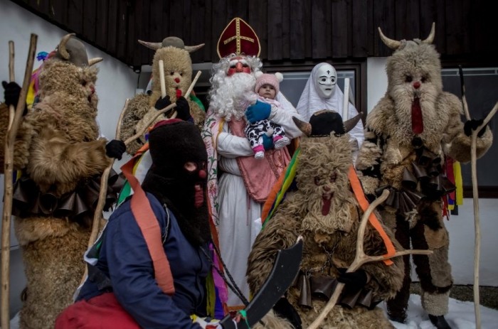Рождественский парад в Чехии