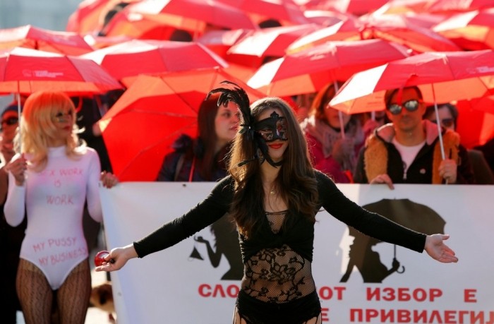 Шествие секс-работников в Македонии