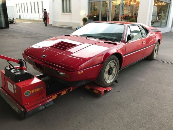 BMW M1 1981 года выпуска, простоявший в гараже 34 года (20 фото)