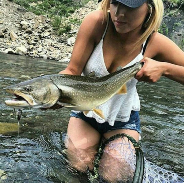 Девушки любящие рыбалку