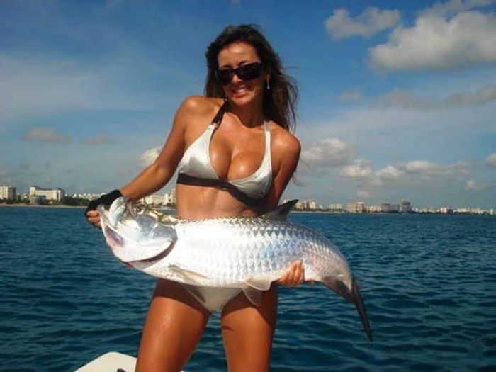 Девушки любящие рыбалку