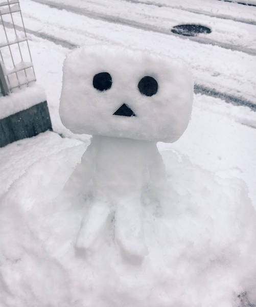 Снеговики в Японии