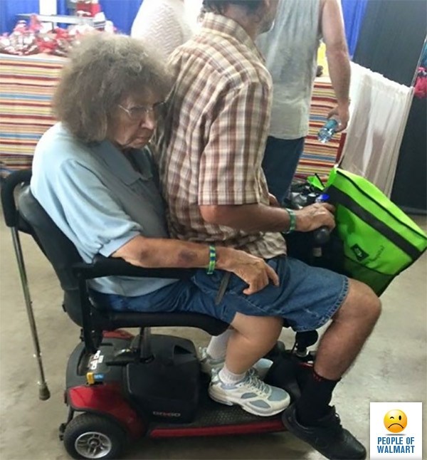 Экстравагантные покупатели Walmart