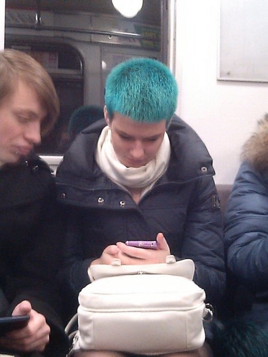 Модники из российского метро