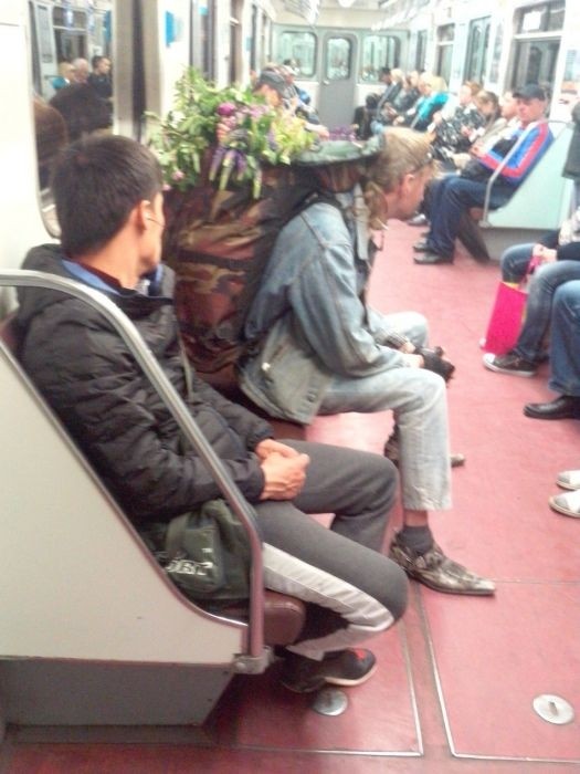 Модники из российского метро