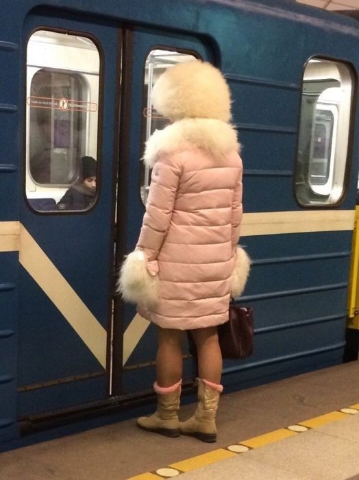 Модники из российского метро