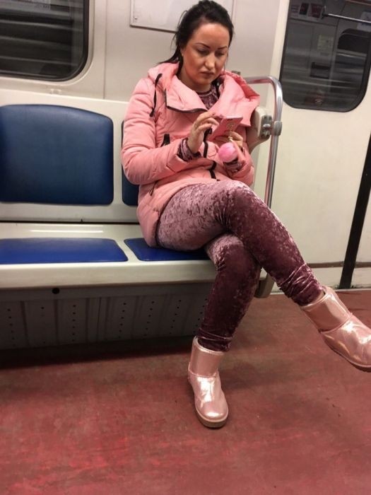 Модники из российского метро