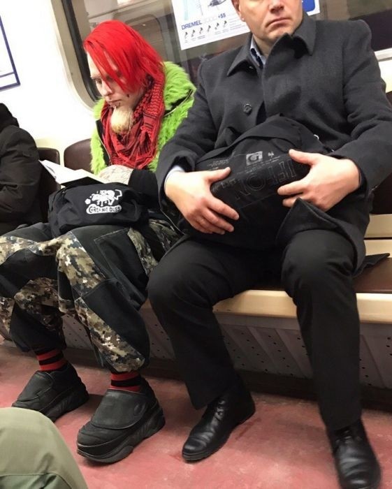 Модники из российского метро