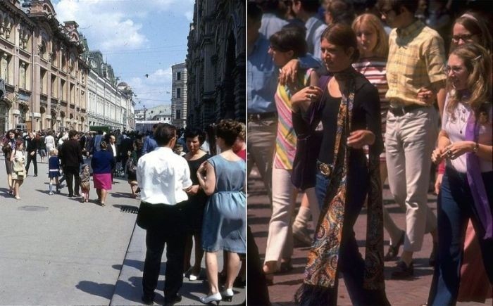 Москва и Нью-Йорк в 1969 году