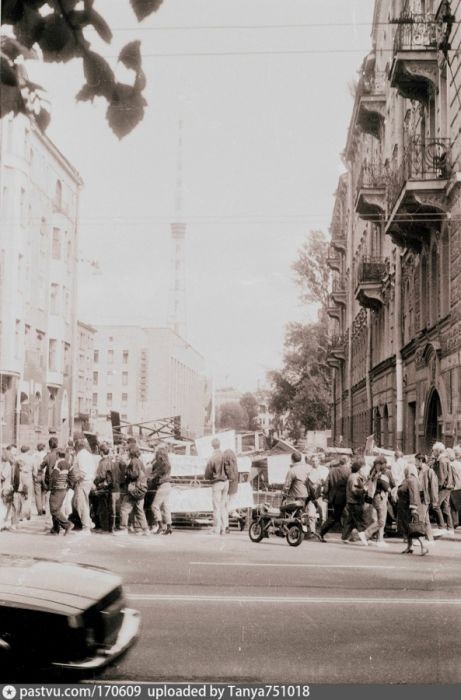 Ленинград в самом начале 90-х (57 фото)