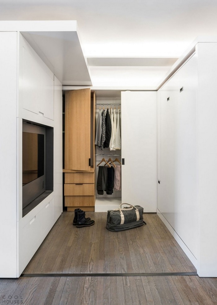 Квартира-траснформер в Нью-Йорке 5 комнат на 36 кв метрах