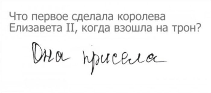 Креативные ответы на задания от студентов и учеников