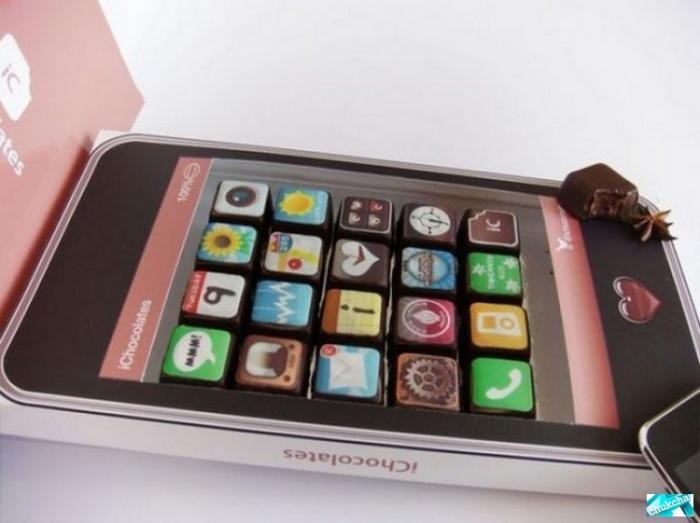Айфон-шоколадка (4 фото)