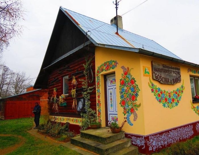 Залипье - самая яркая деревня Польши