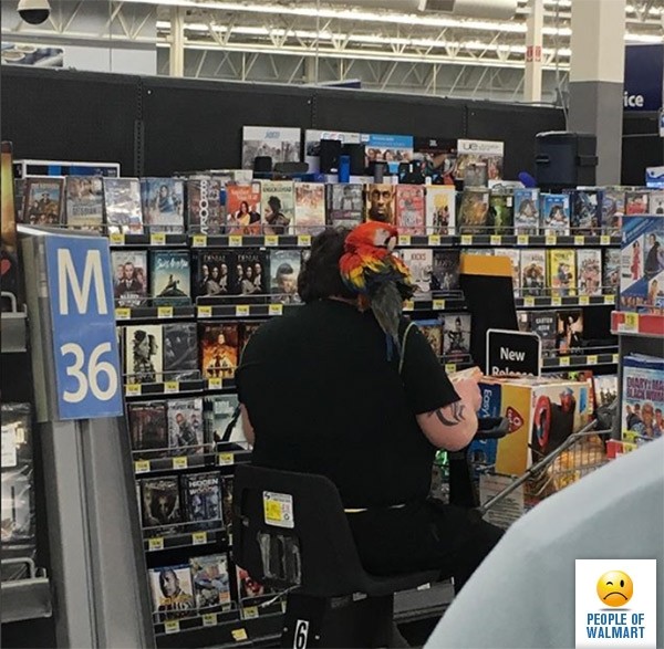 Экстравагантные покупатели Walmart