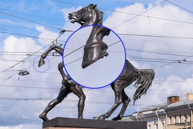 Скрытый смысл лошадей Аничкова моста