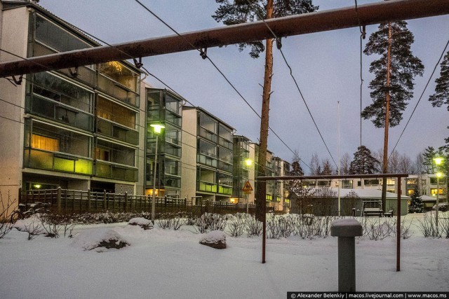 Как живут в спальных районах Финляндии (34 фото)