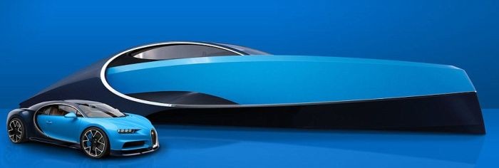 Компания Bugatti представила спортивную яхту Niniette 66 (10 фото)