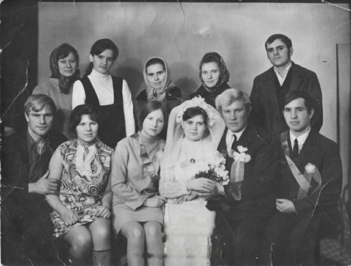 Советские свадьбы (24 фото)