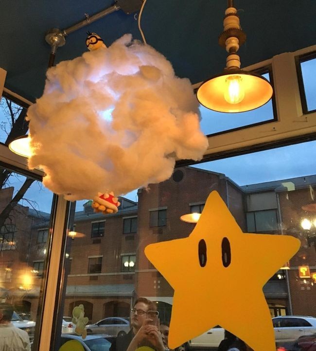 В Вашингтоне открылся ресторан в стиле игр про Марио (12 фото)