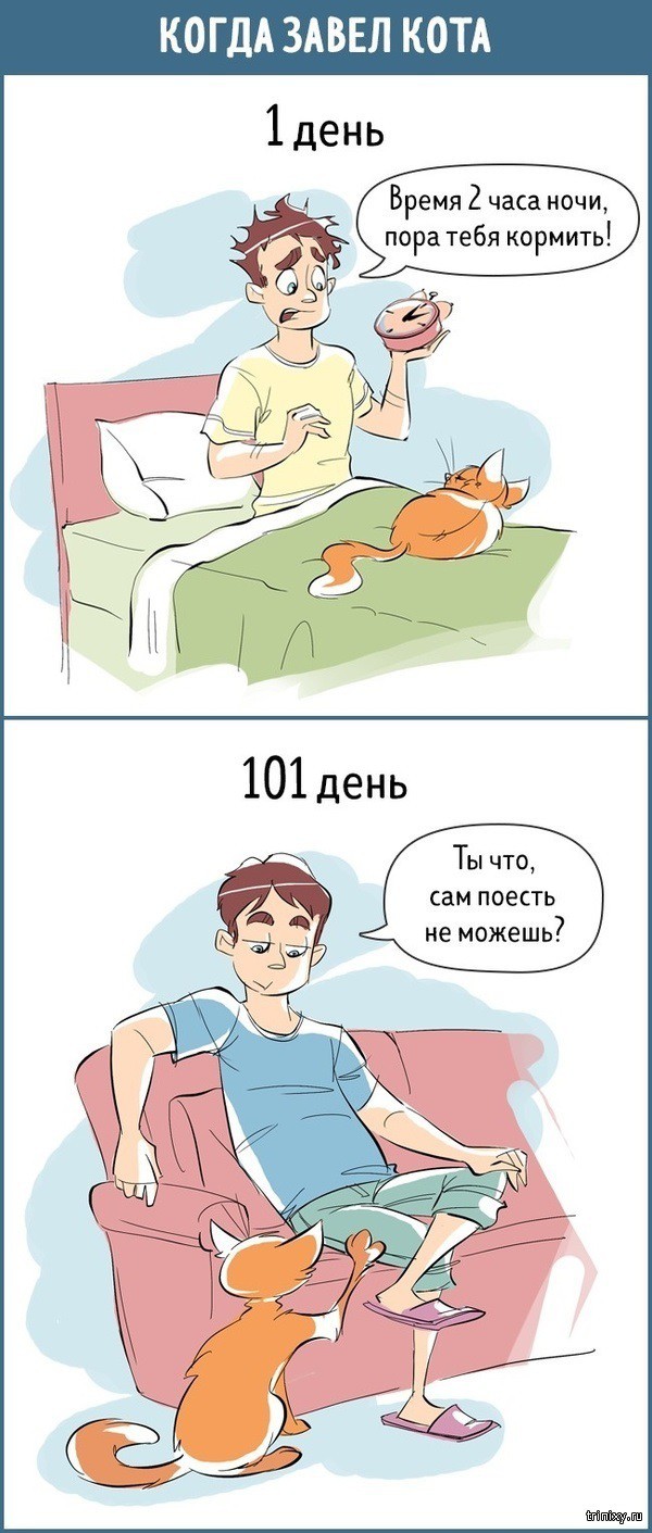 Наше отношение к вещам на 1-й и 101-й день (13 фото)