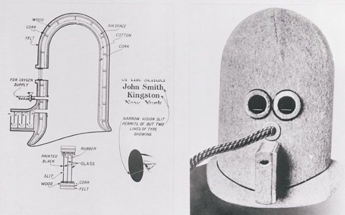 Антиотвлекающий шлем образца 1925 года (5 фото)